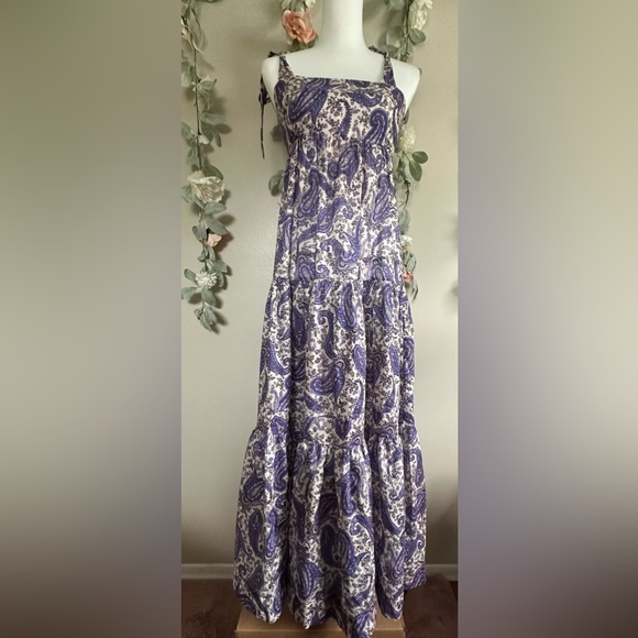 Zimmermann Devi Tie Shoulder Dress - Picture 6 of 13